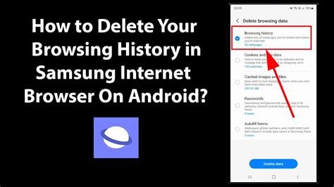 Clearing Browsing History Samsung